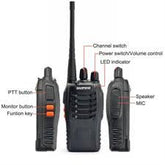 2026 BF888S Uhf Two Way Radio Transmitters Talkie-walkie Wireless Cb Ham Radio Baofeng Walkie-talkie Long Range