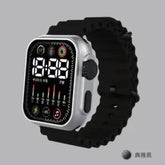 Unisex Waterproof Digital Display Watch-(مرد و خواتین دونوں کے لیے واٹر پروف ڈیجیٹل اسکرین والی گھڑی)