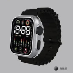 Unisex Waterproof Digital Display Watch-(مرد و خواتین دونوں کے لیے واٹر پروف ڈیجیٹل اسکرین والی گھڑی)