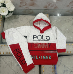 2 Pcs Boy's Blended Printed Tracksuit – Comfortable & Stylish